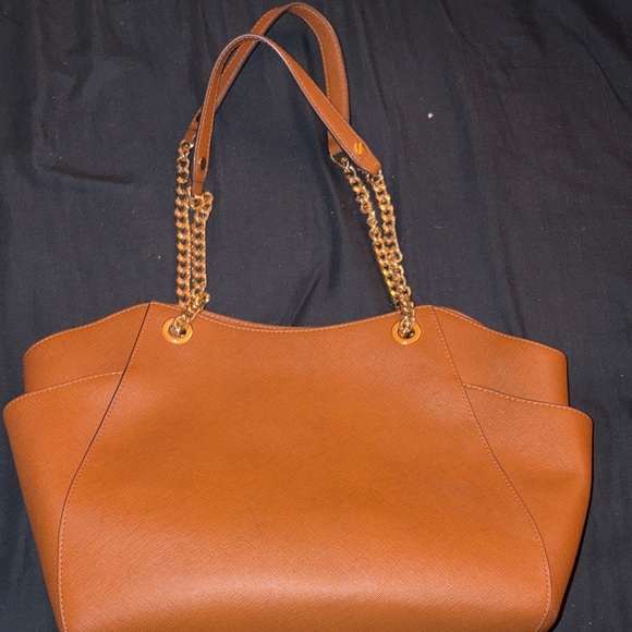 Michael Kors Tan Leather Shoulder Bag NWT - Picture 4 of 5